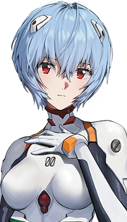 Rei Ayanami Portrait Image